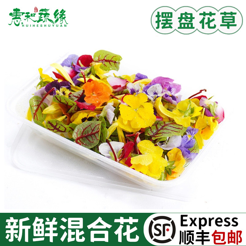 三色堇三色花可食用鲜花草