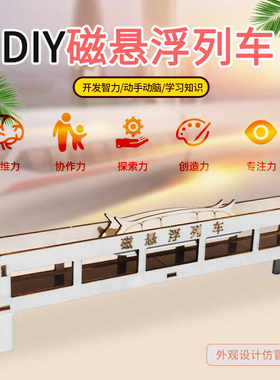 追鹿物理类磁悬浮列车磁实验材料