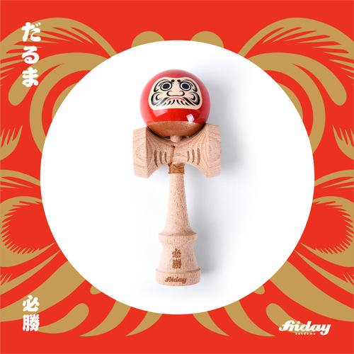 friday达摩六色入粘性榉木剑球
