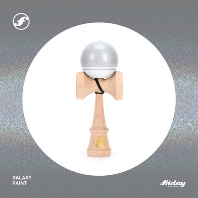 FRIDAY 星河系列 灰色 炫光漆 枫木 轴承 剑玉 剑球 KENDAMA
