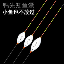 正品鸭先知浮漂纳米轻口鲫鱼漂高灵敏小碎目鱼漂加粗醒目鲤鱼