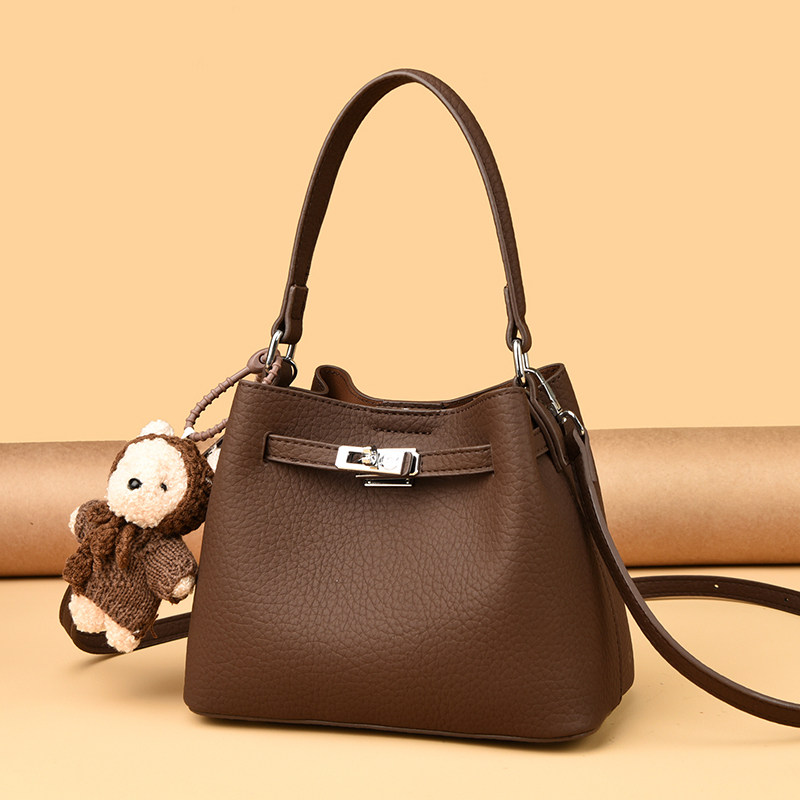 菜篮子水桶包包女士2026新款春夏百搭单肩斜挎包女款小众手提女包