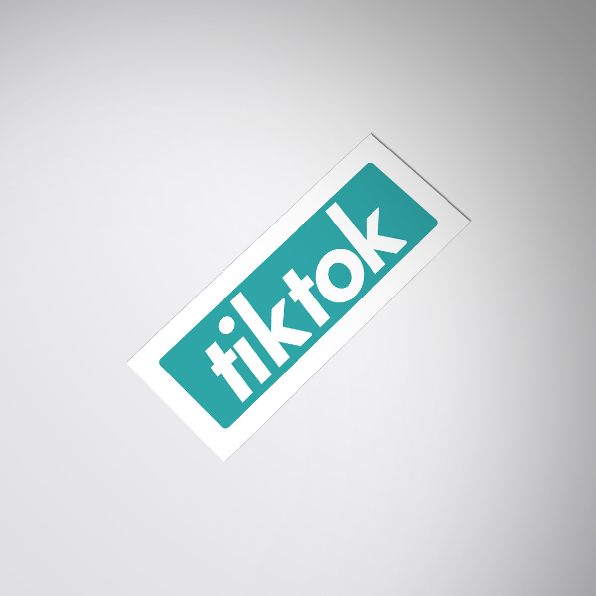 适用于TikTok  Make Your Day decal抖音标识车贴纸后厨玻璃贴花