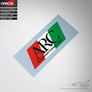 ARC sticker decal ARC顶吧散热器中冷器排档头改装车贴纸车贴纸