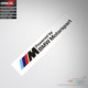 BMW Motorsport Powered sticker decal运动车贴纸车贴花