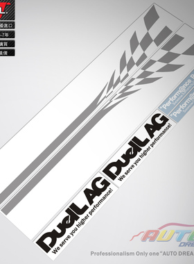 适用于mini coupe dueil AG sticker decal迷你改装车贴纸车贴花