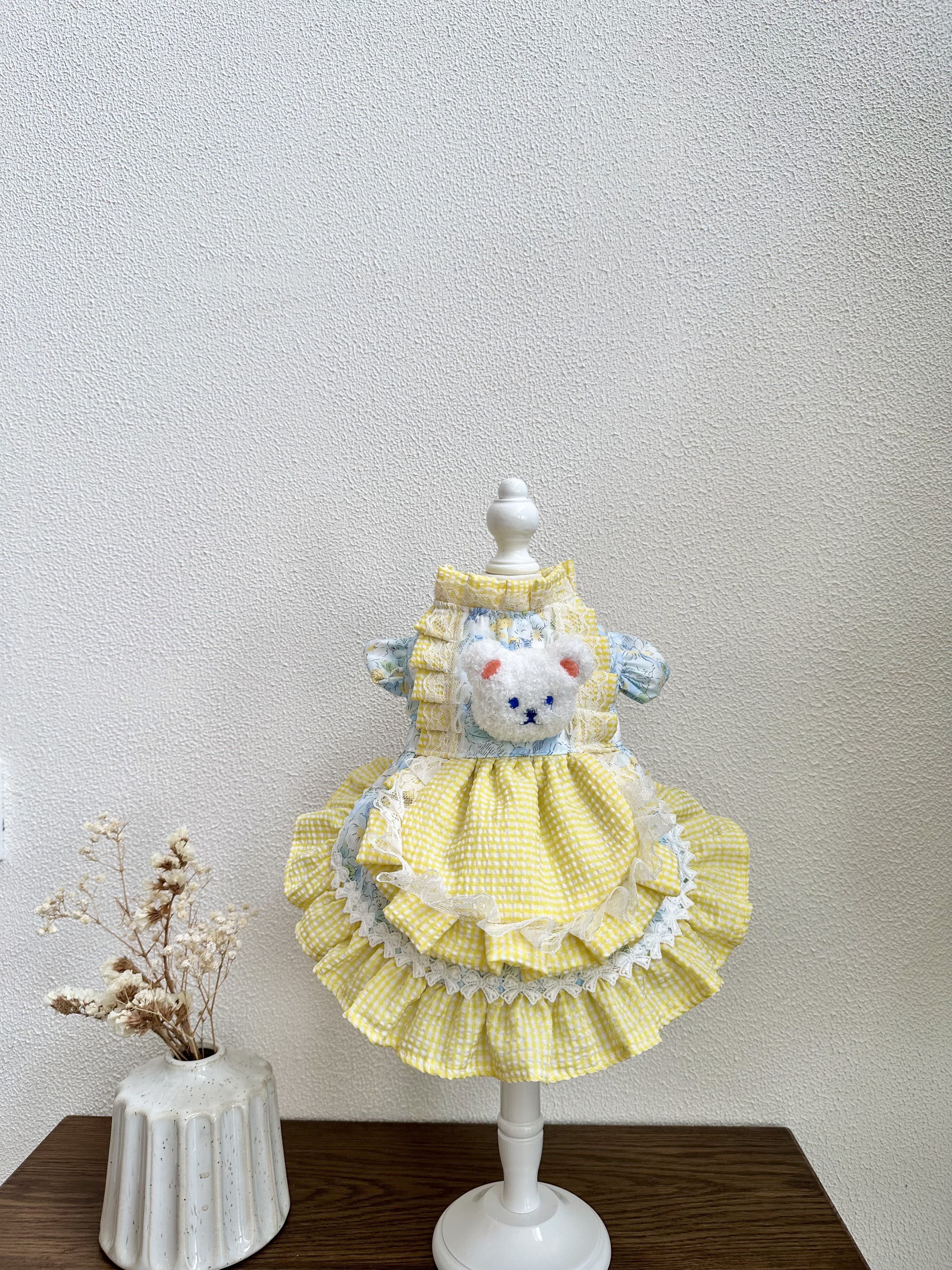 秋季新款宠物服饰狗狗衣服猫咪甜心兔兔泰迪小型犬小熊双层蓬蓬裙,宠物/宠物食品及用品,猫宠物服装/雨衣（新）,淘宝优惠券,粉丝福利购,淘宝优惠卷