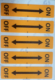 PC铭牌贴膜这是批量1000个的报价最低100个做货价格另外报