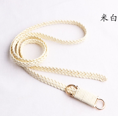 腰带PU皮女简约合金装饰百搭
