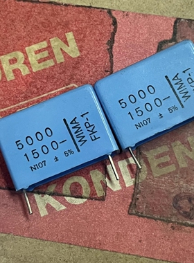 WIMA FKP-1 5000PF 0.005uF 1500VDC 高压高频高脉冲谐振薄膜电容