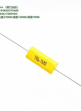 104K 0.1uF 1000VDC CL80 原装法拉 C203A104K02CF5A00 吸收电容