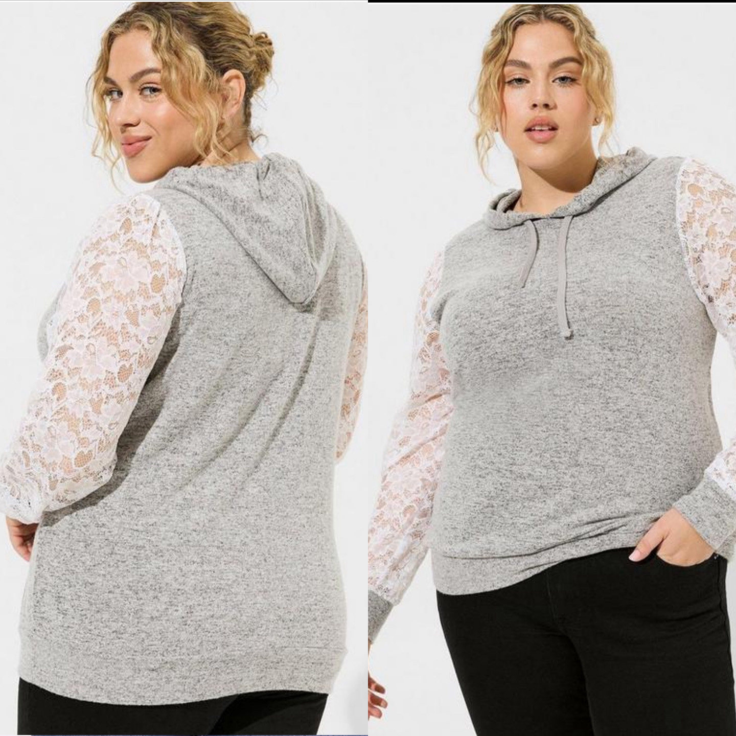 Special offer and many bargains! New extra-large European and American oversized 200-pound loose and multi-style knitted sweater top for chubby girls thumbnail 7