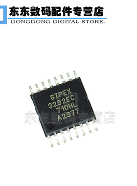 SP3232ECY-L/TR SP3232EC TSSOP-16 RS-232收发器 IC 芯片