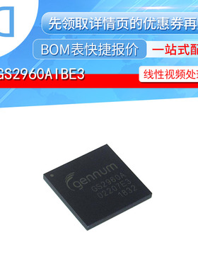 GS2960AIBE3 GS2960A-IBE3 BGA100 线性视频处理器 原装正品