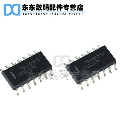 CD4011BM96 SOP-14 贴片 四路2输入与非门 逻辑芯片