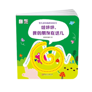 婴儿感知触摸洞洞书- 哇咔咔·我的朋友在这儿