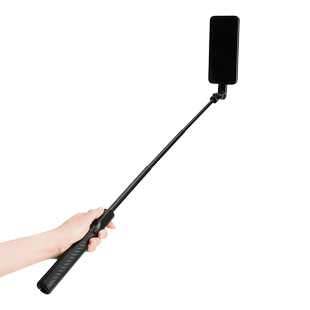 JJC MagSafe磁吸支架自拍杆适用iphone1716手机Action运动相机拍照通用360度旋转手持蓝牙vlog拍摄神器三脚架