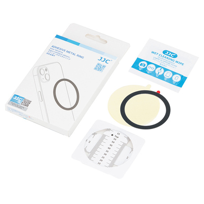 JJC 背胶金属环引磁环磁吸贴片适用于JJC MS-M1自拍镜 MSL-1补光灯  MSG-U1助拍器