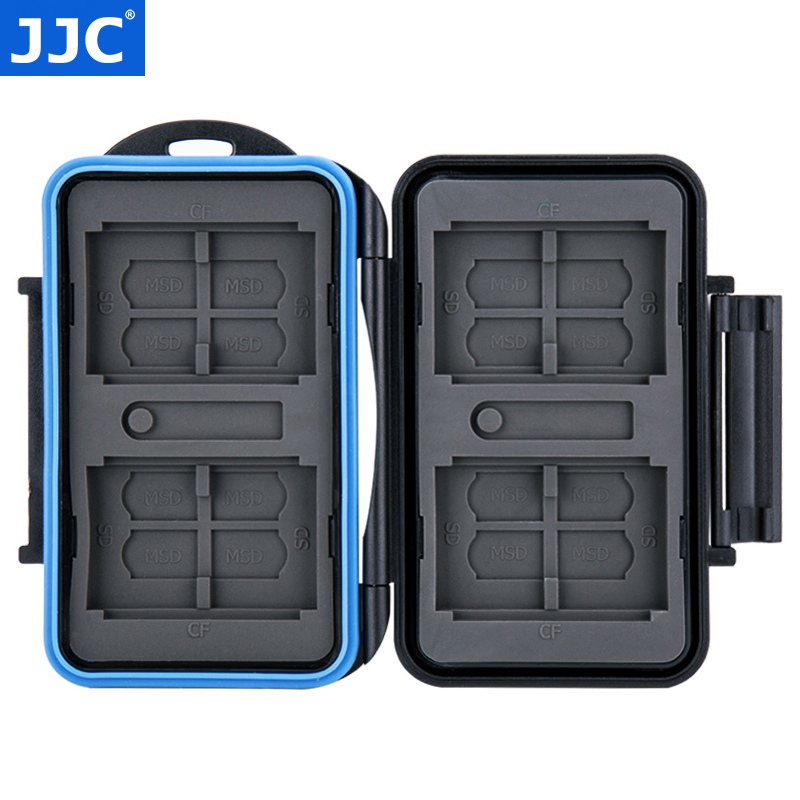 JJC 相机存储卡盒 收纳卡包 记忆棒 SD CF XD TF SIM卡