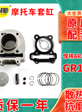 适用SYM厦杏三阳机车XS125 悍将GR125高手125摩托车套缸气缸中缸