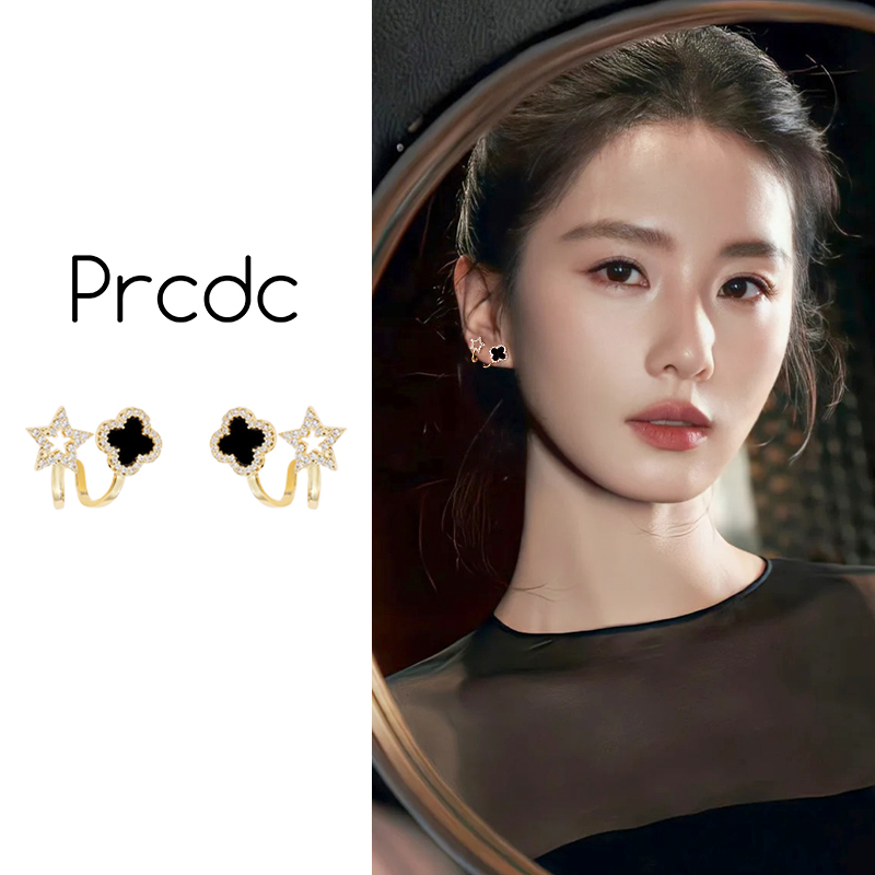 四叶草星星2025巨好看耳环