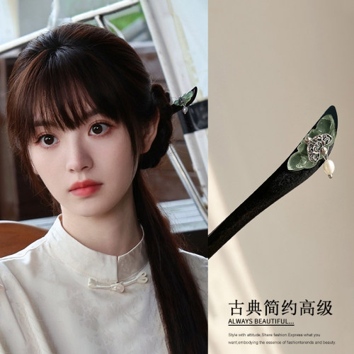 明星同款发簪女新中式