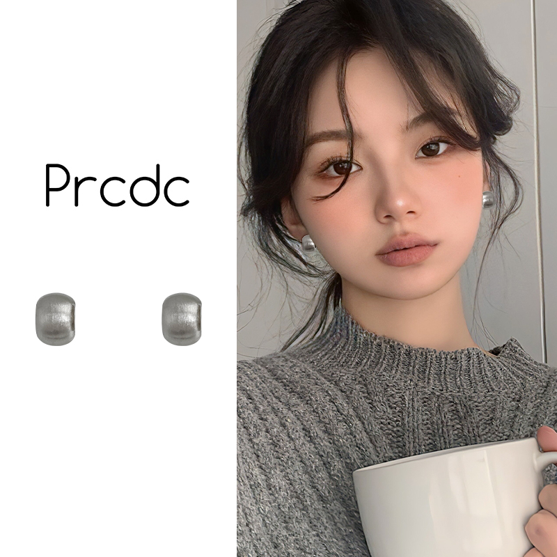 冷淡风耳环女精致耳钉小众