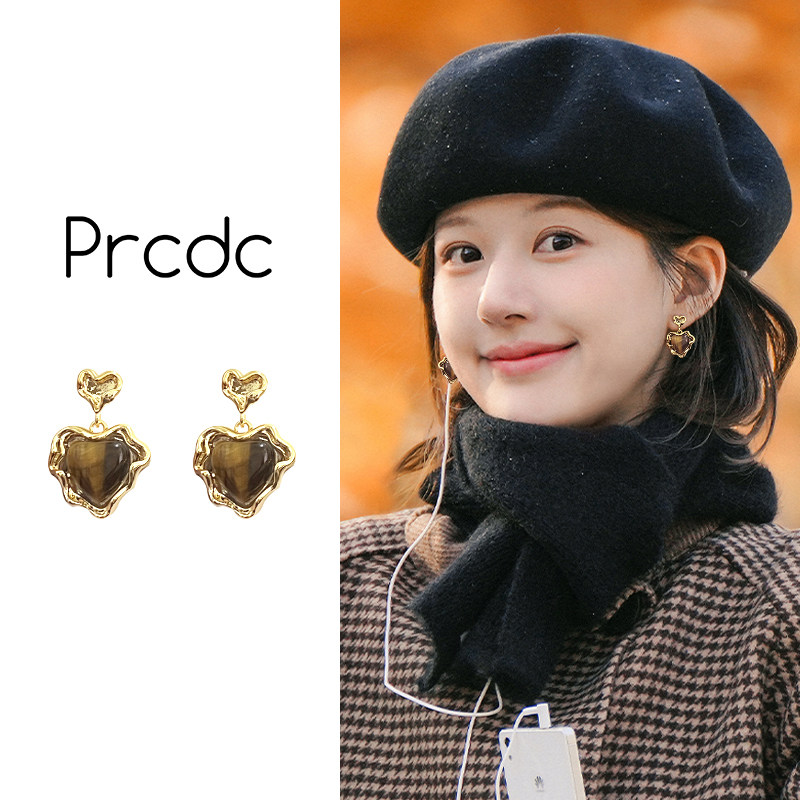 金色爱心耳夹女新款轻奢高级感小众无耳洞耳环绝美高端艺术生耳饰,饰品/流行首饰/时尚饰品新,耳夹,淘宝优惠券,粉丝福利购,淘宝优惠卷