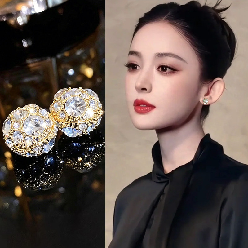 法式磁吸耳夹女士无耳洞耳环图片