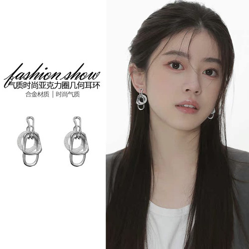 几何不规则耳夹女无耳洞