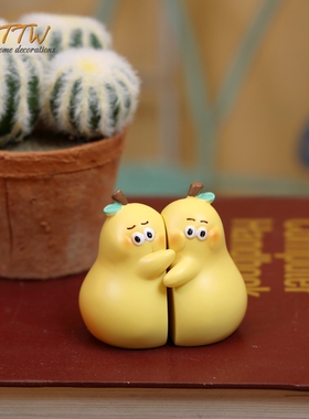 网红款不梨不弃可爱摆件
