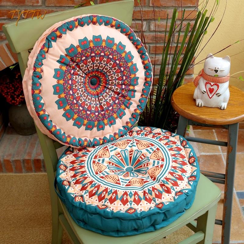 田园风蒲团坐垫客厅阳台飘窗