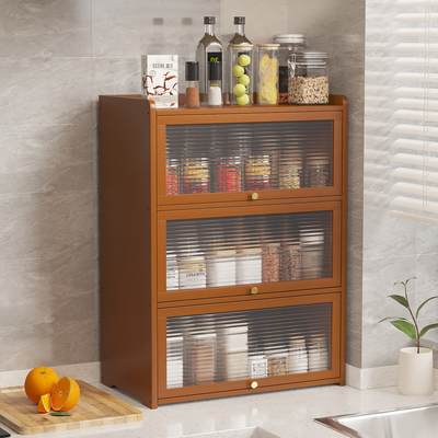 厨房置物架台面调味架收纳柜橱柜
