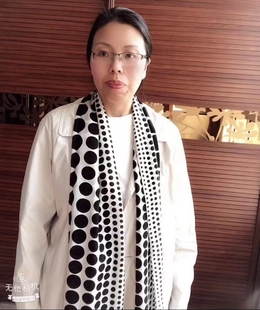 优顺锦双绉手卷真丝丝巾女长条波点桑蚕丝围巾领黑白圆圈点点经典