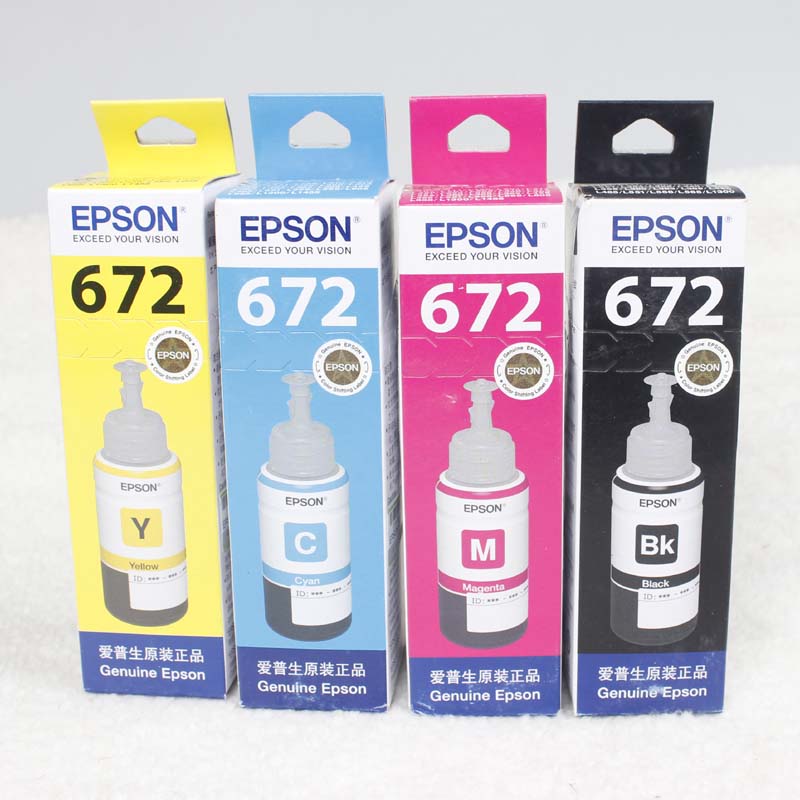 °®ÆÕÉúÔ×°EPSONÔװīˮT6721T6722T6723T6724LϵÁÐËÄɫͨÓÃīˮ