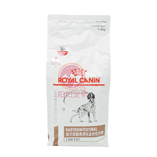 防伪验证 法国皇家LF22犬低脂易消化狗粮1.5kg胰腺炎处方狗粮6kg