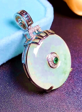 其他女s925大尺寸吊坠平安扣