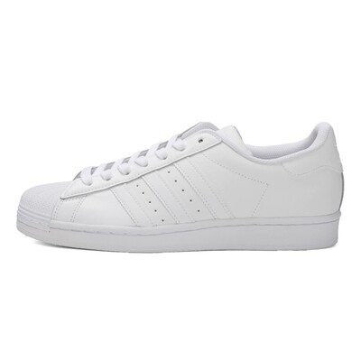 阿迪达斯 ADIDAS SUPERSTAR 纯白贝壳头 男女板鞋 EG4960