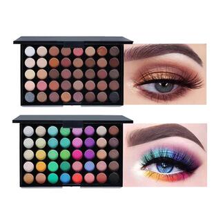 40 Colors Eyeshadow Palette Matte Glitter Pearlescent