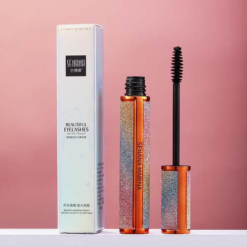 3D Eyelash Mascara Waterproof Fast Dry Black Lengthening Las