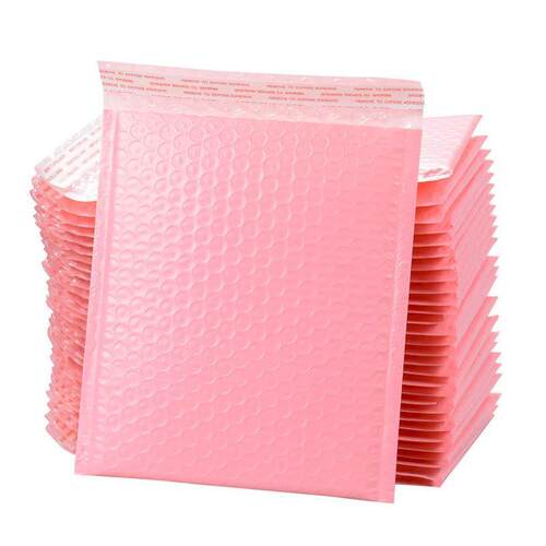 10pcs Pink Bubble Envelope Bags Self Seal Mailers Padded Shi