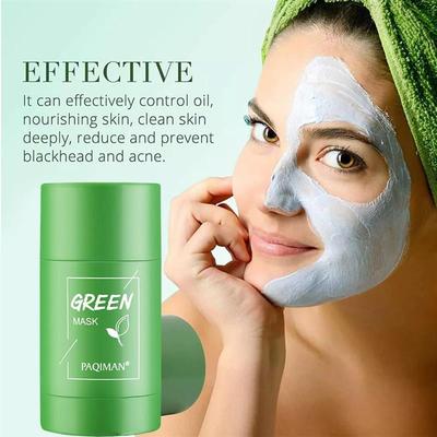 Face Clean Mask Green Tea Cleansing Stick Mask Smear 面膜