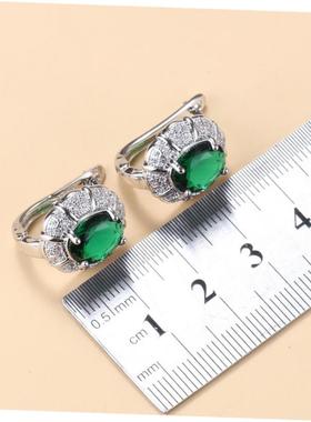 925 Sterling Silver Necklace And Earrings Jewelry Sets For W