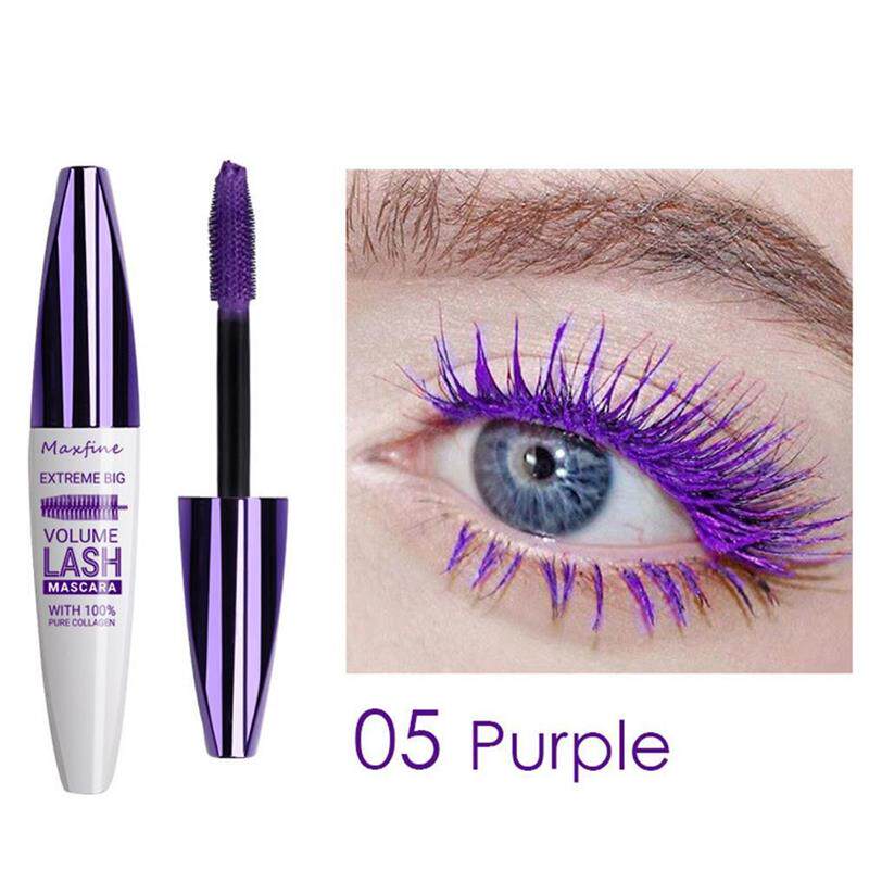 5D Silk Fiber Mascara Lash Color Mascara Waterproof Rimel 3D