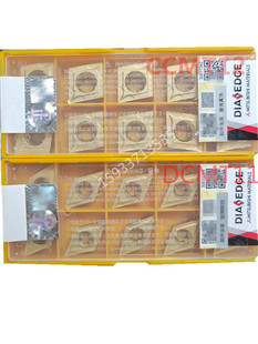 日本三菱数控刀片CCMT120404内孔菱形120408黄色钢件专用UE6020