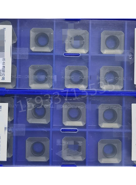 四方45度数控铣刀片SEKT1204AFTN YBG202 YBG205铣钢件不锈钢特价