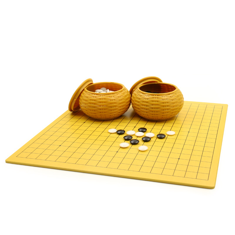 仿白玉围棋棋盘套装儿童学生初学