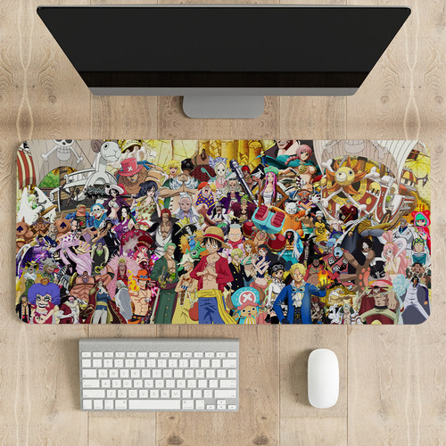 防水防油皮革动漫鼠标垫书桌垫