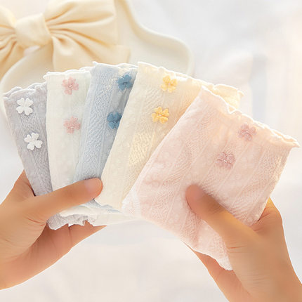 7A抗菌裆女生17舒适中腰纯棉少女三角裤女生A类婴儿棉内裤女士棉