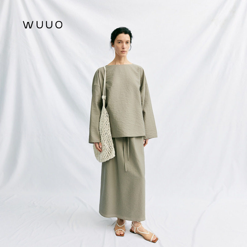 WUUO｜长物志·缎影套装女